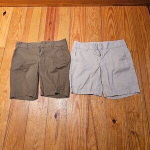 2 pairs women's Bass shorts size 4